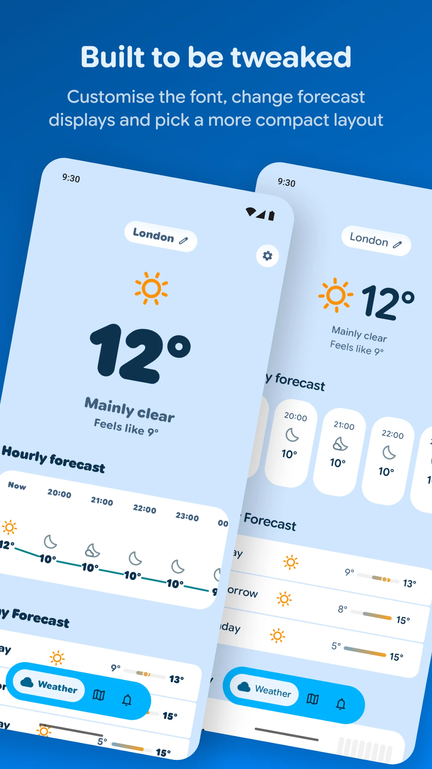 Gradient Weather screenshot 2