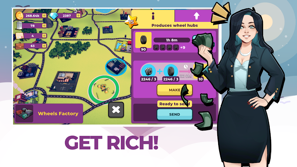 Transportico: Industry Tycoon screenshot 1