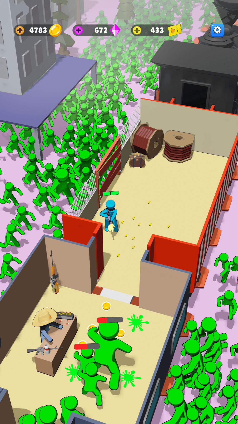 Train Defense: Zombie Survival screenshot 7