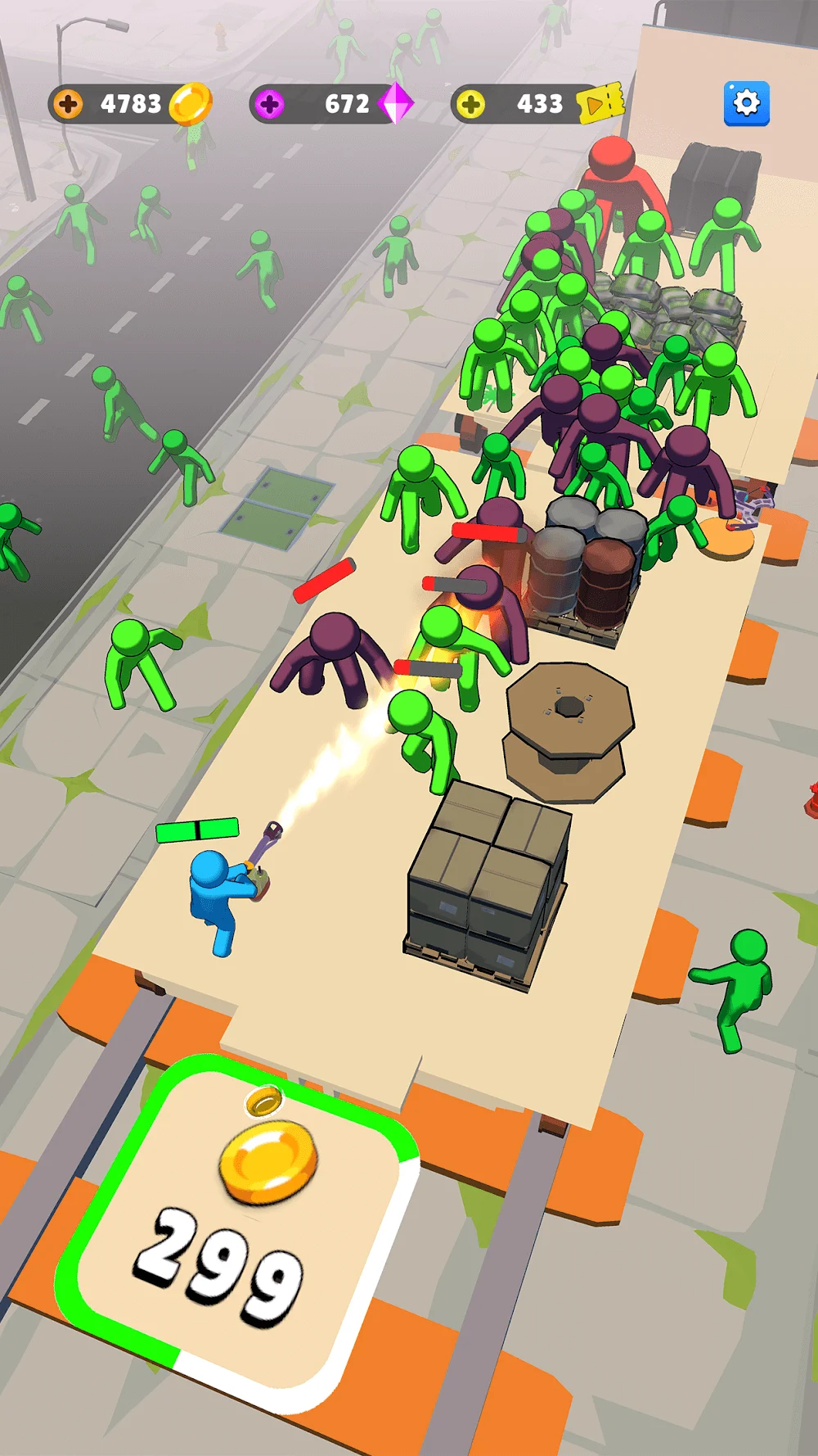 Train Defense: Zombie Survival screenshot 2