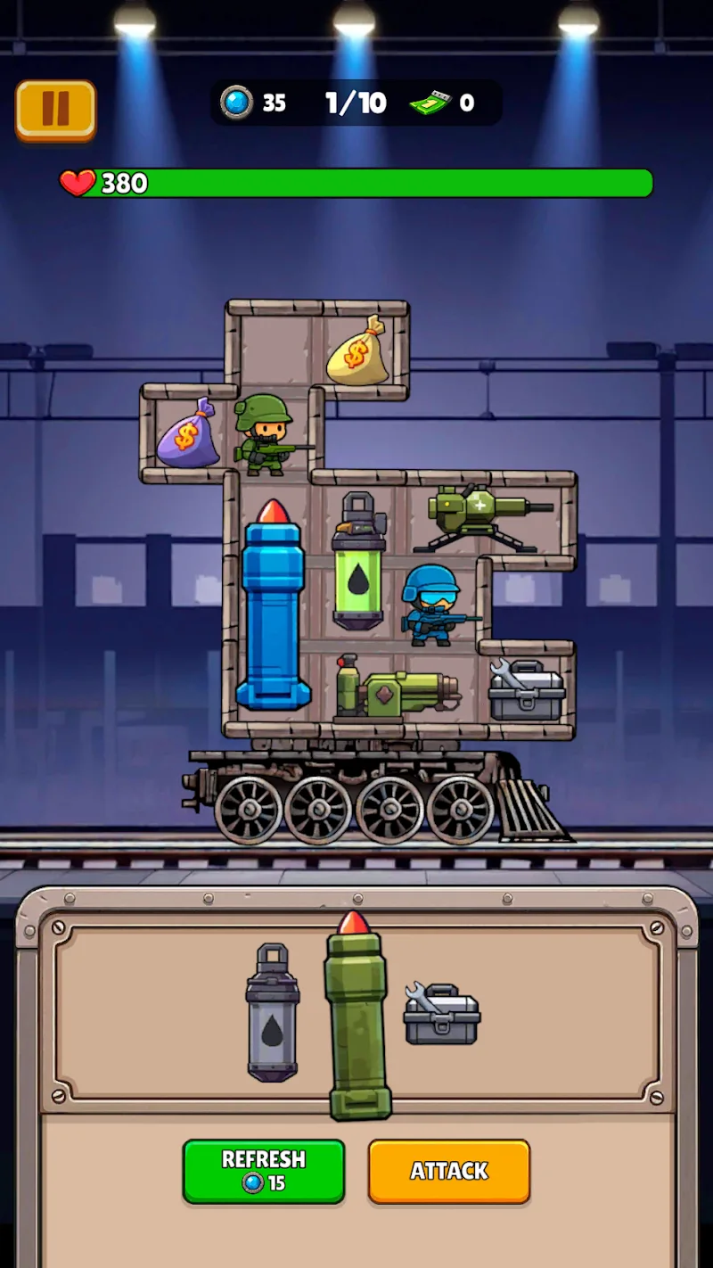 Train Attack: Merge War screenshot 4