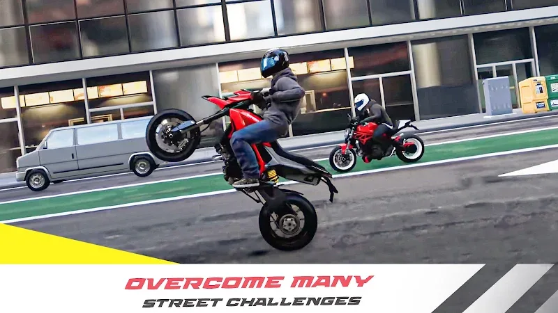 Traffic Bike Rush Driving City screenshot 4