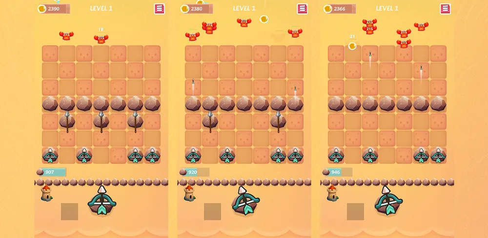 Tower vs Crabs: Beach Defense screenshot 1