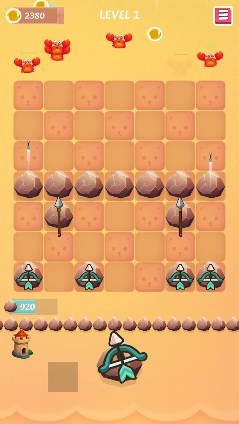 Tower vs Crabs: Beach Defense screenshot 5