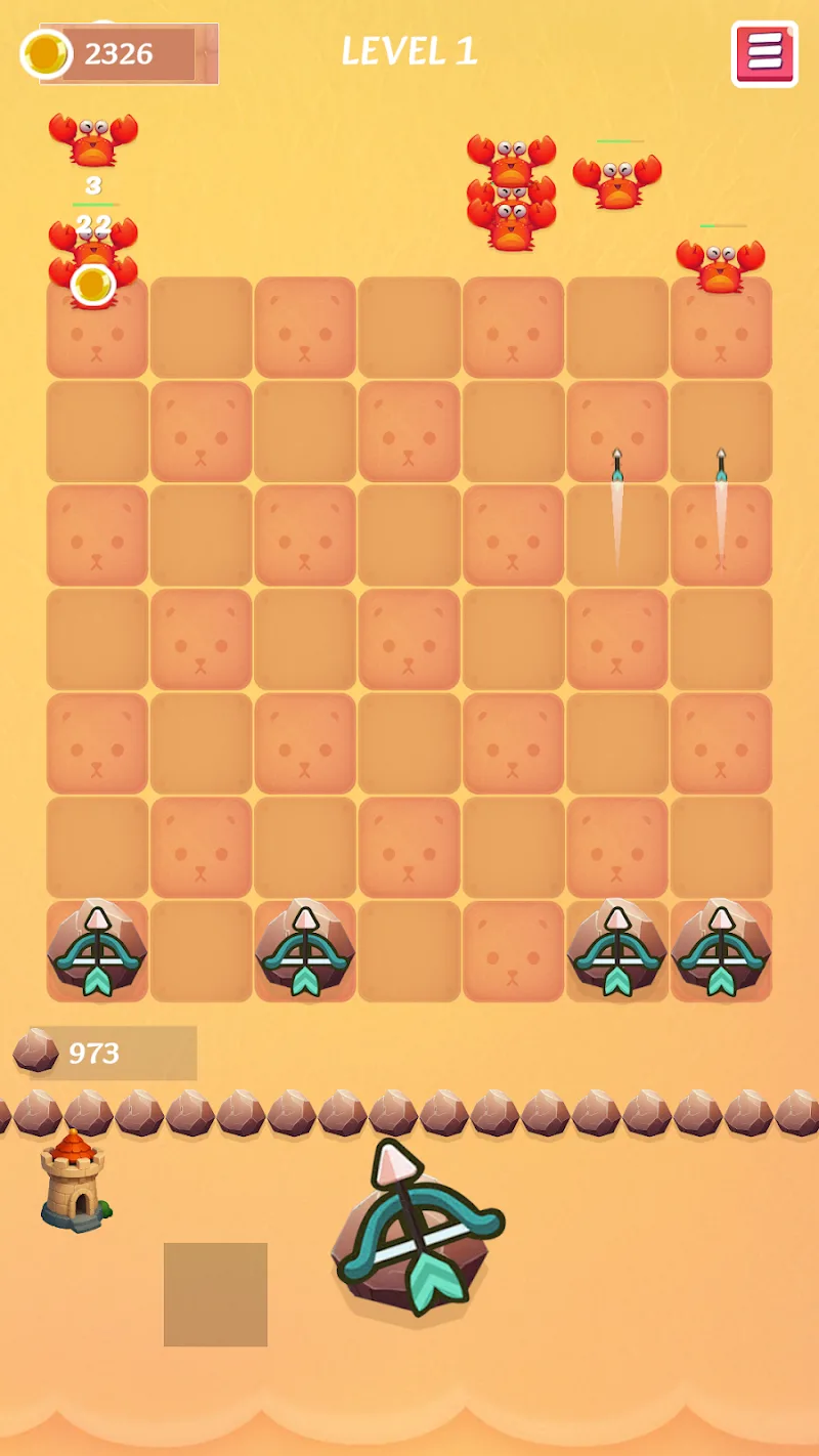 Tower vs Crabs: Beach Defense screenshot 3