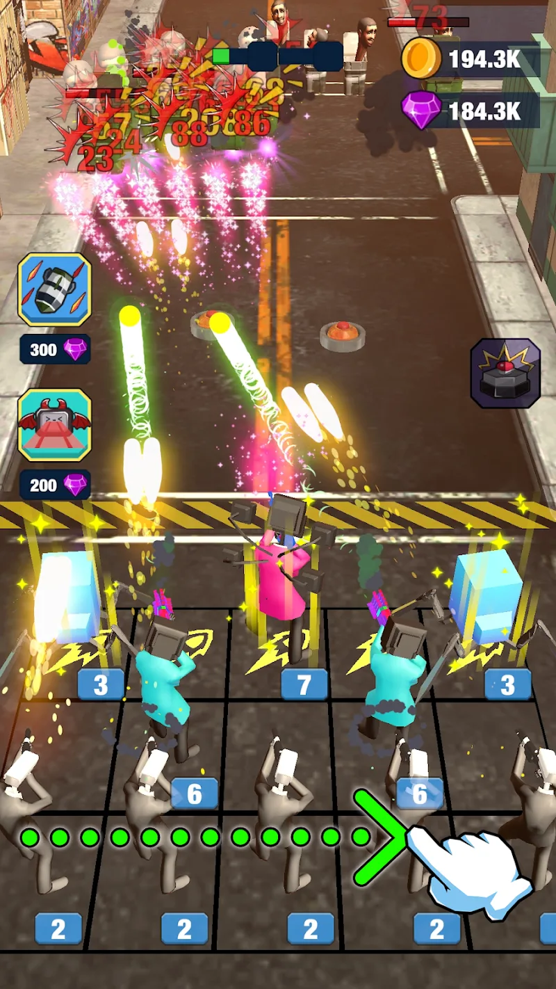 Toilet Legion: Blade Defence screenshot 2