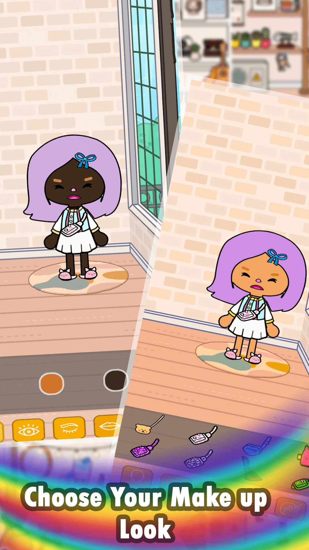 Toca dress up game screenshot 2
