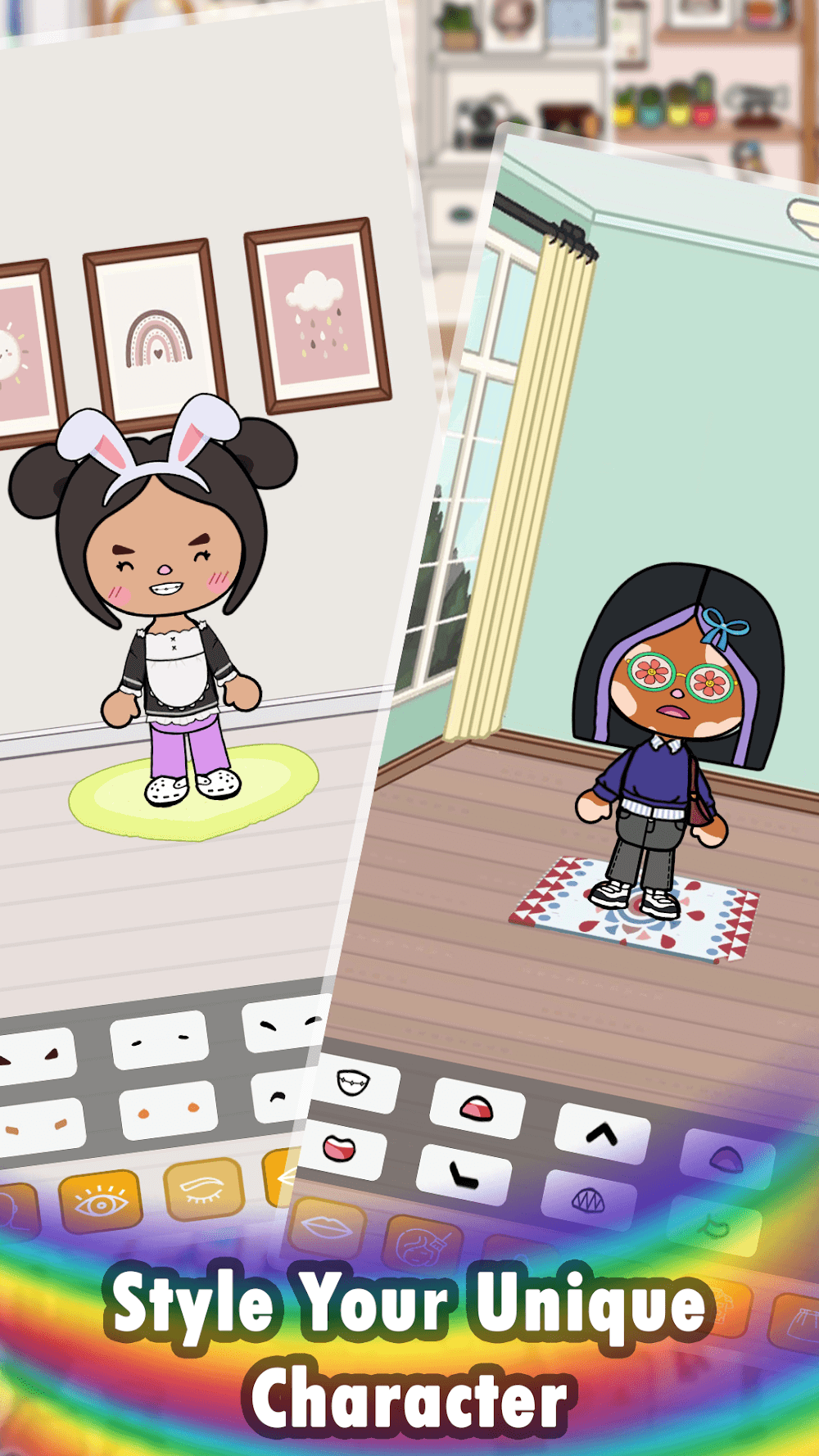 Toca dress up game screenshot 4