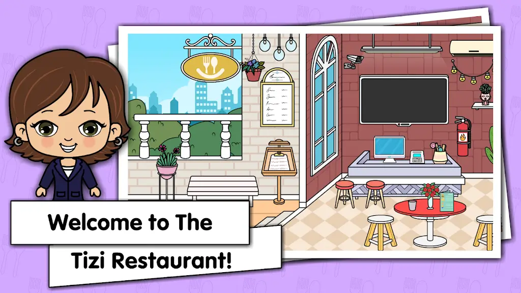 Tizi Town: My Restaurant screenshot 2