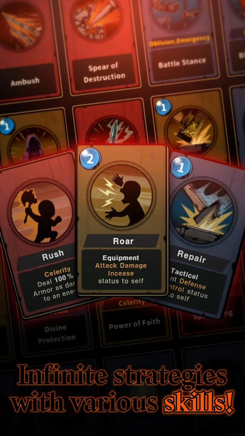 Titan Slayer: Deckbuilding RPG screenshot 2