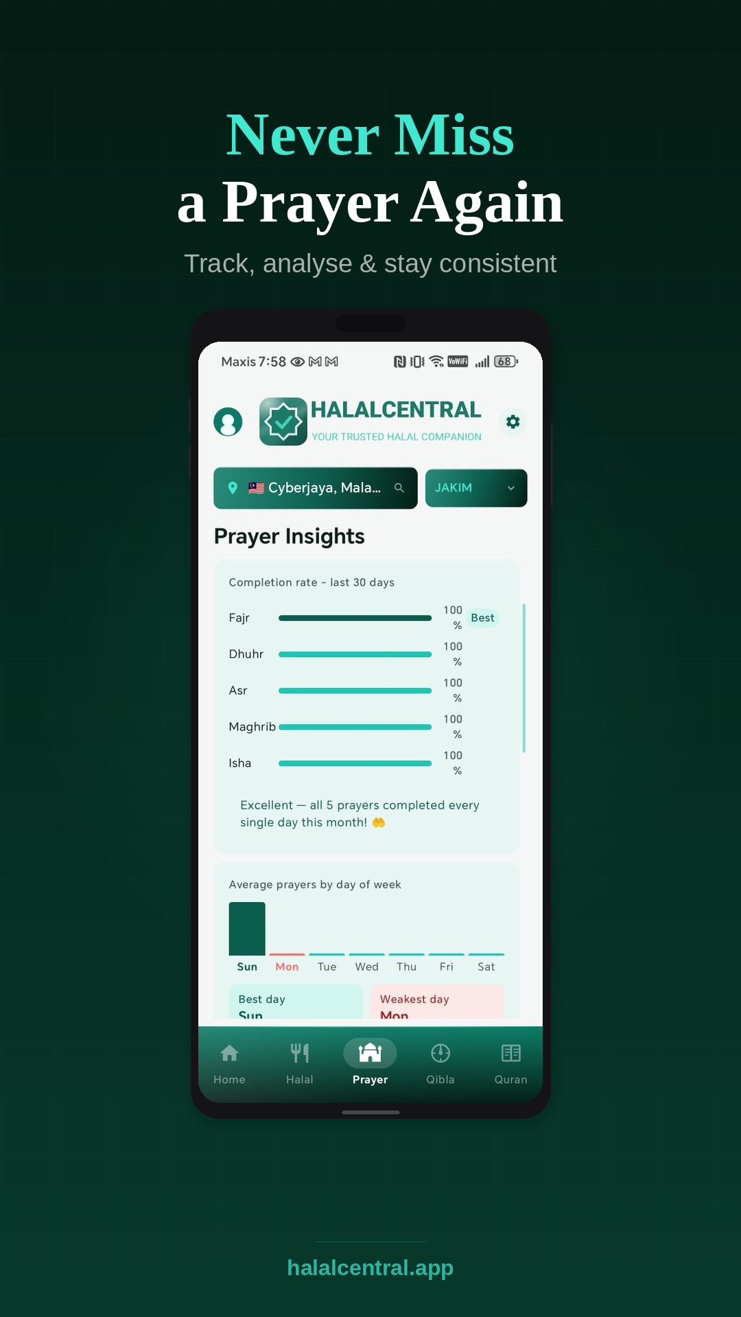 HalalCentral - Prayer Quran screenshot 5