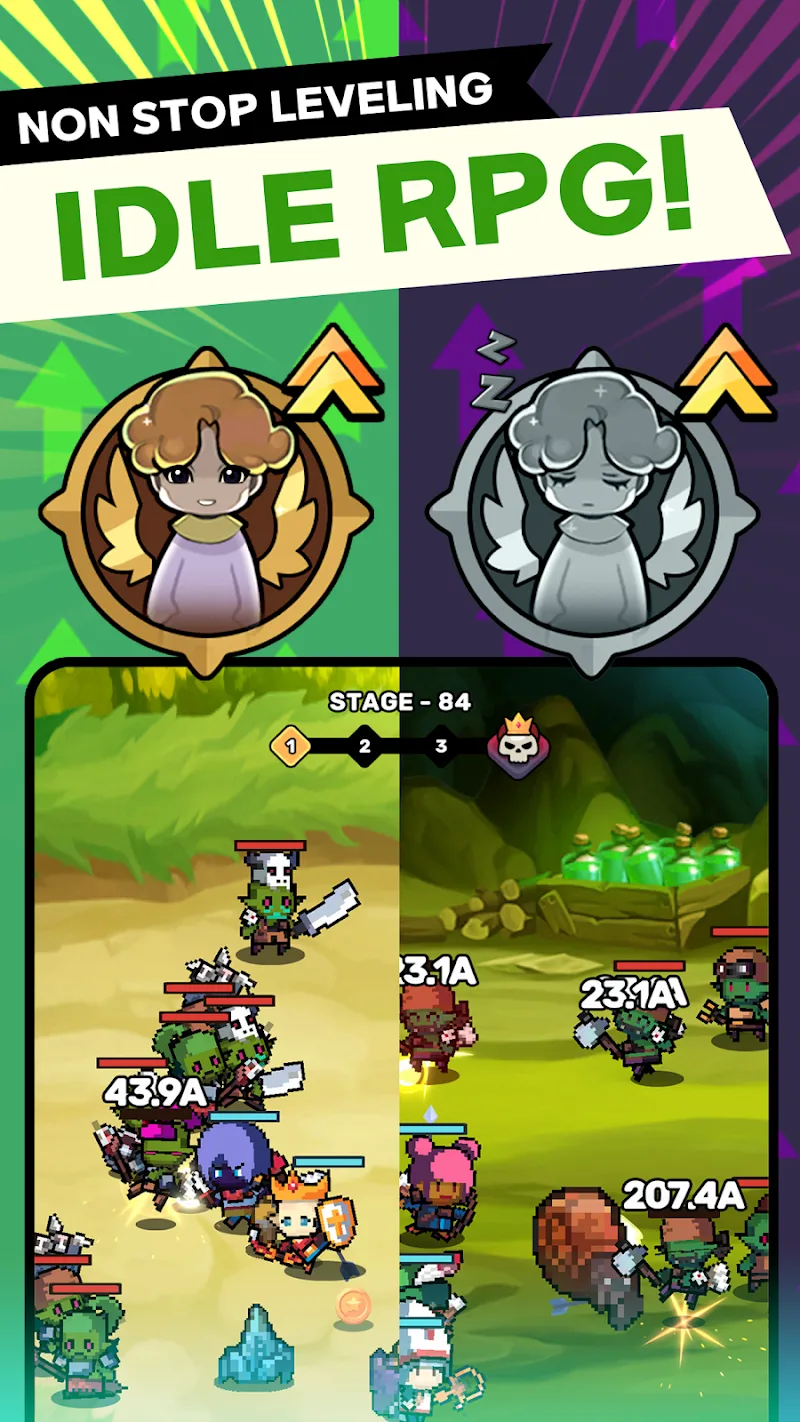Tiny Quest: Idle RPG screenshot 5