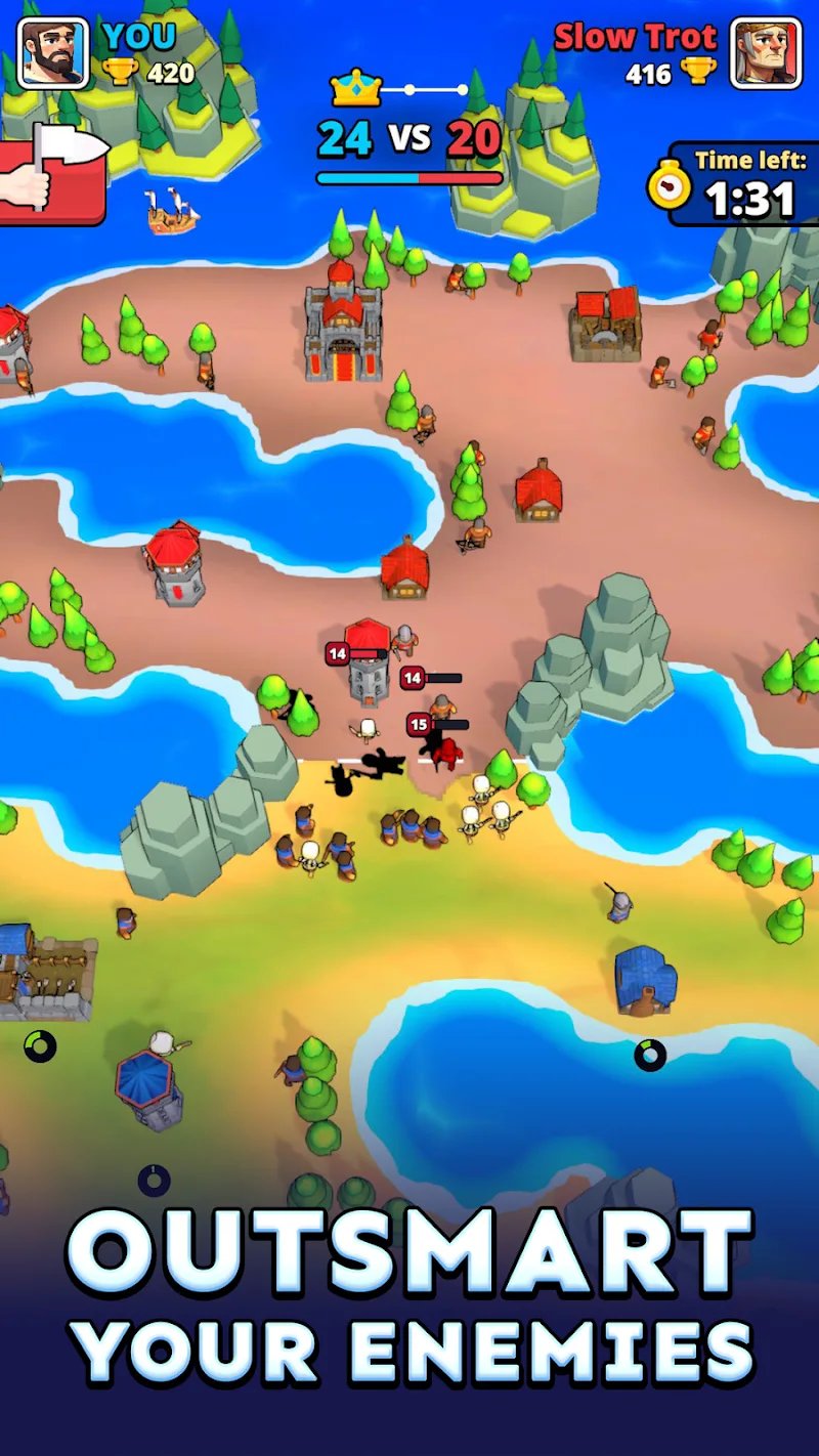 Tiny Clash! screenshot 4