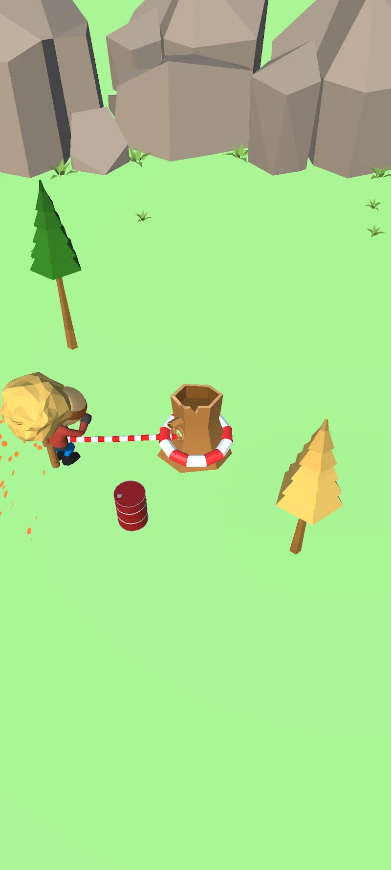 Timber Clash 3D gameplay view 4