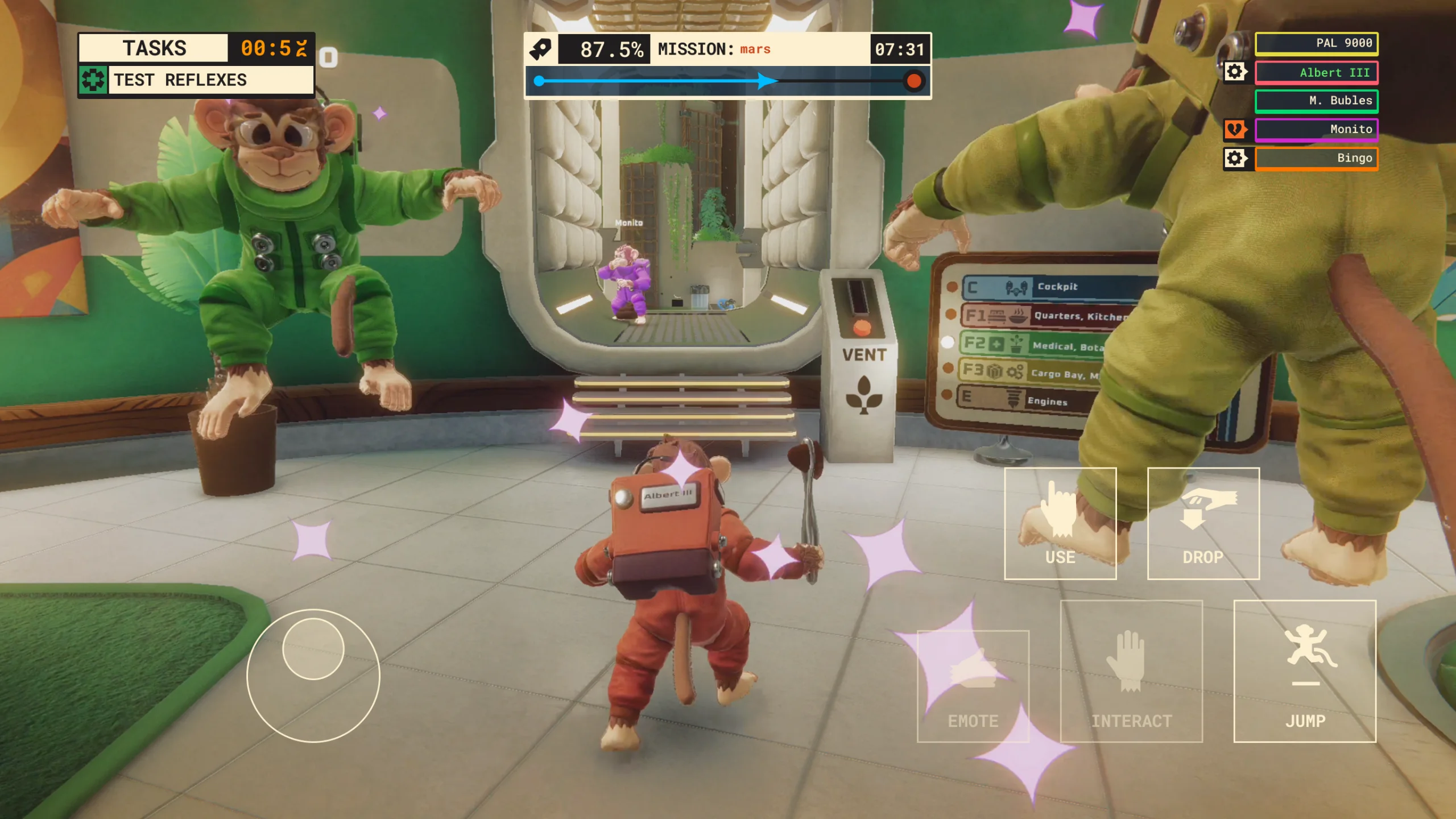Go Ape Ship! Screenshot 1