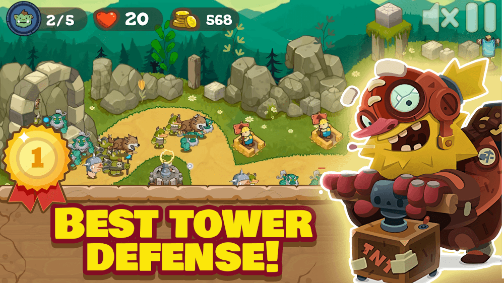 Tower Defense Realm King Hero screenshot 4