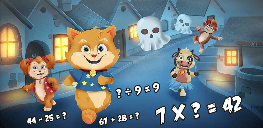 Toon Math: Math Games screenshot 1