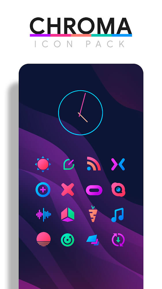 Chroma - Icon Pack screenshot 2