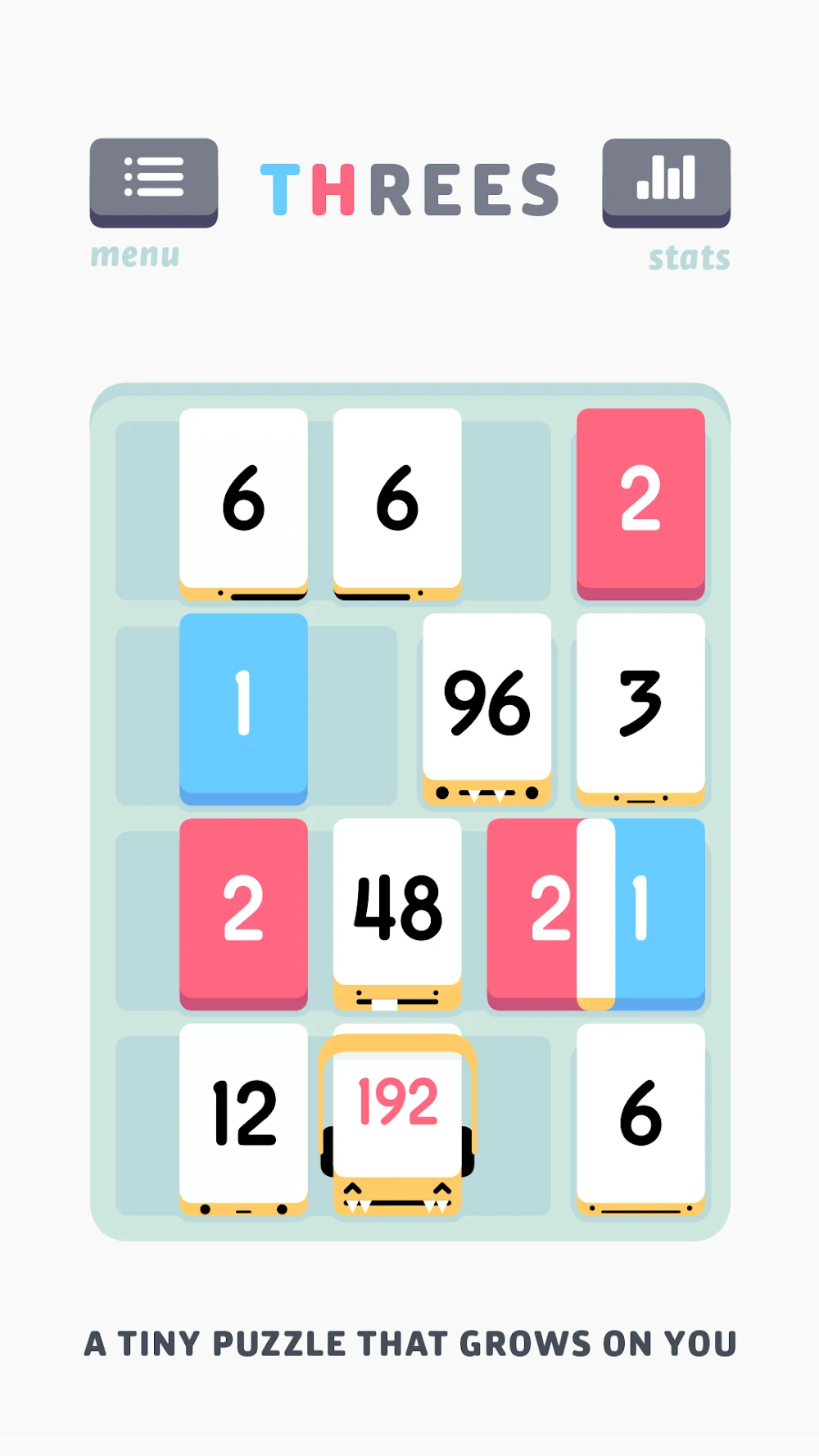 Threes! screenshot 2
