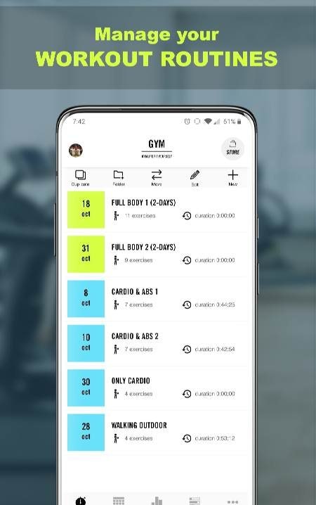 Gym Life - Workout Planner screenshot 1