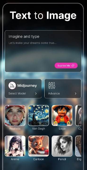 Wizard: AI Image Generator - Screenshot 4