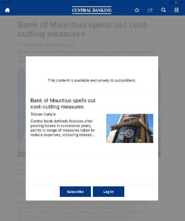 Central Banking app screenshot 4