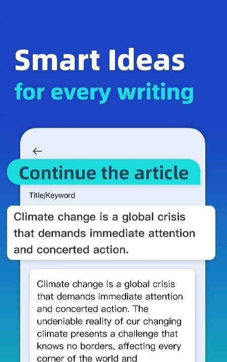 AI Writer Email Letter Essay Screenshot 2