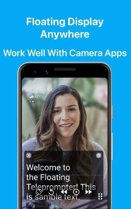 Teleprompter: Floating Notes - Screenshot 1