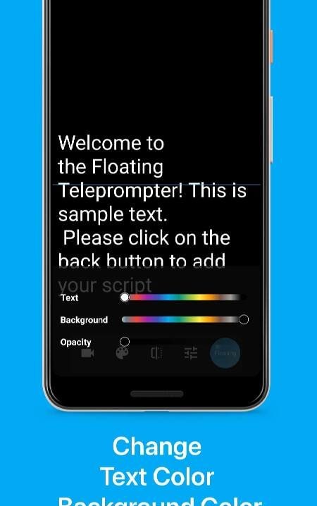 Teleprompter: Floating Notes - Screenshot 4