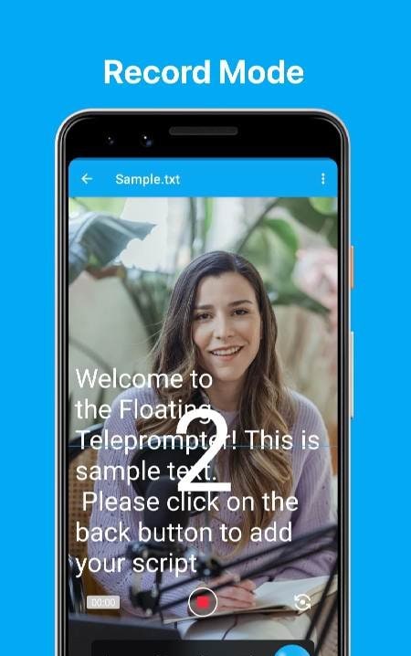 Teleprompt, Floating Notes - Screenshot 2