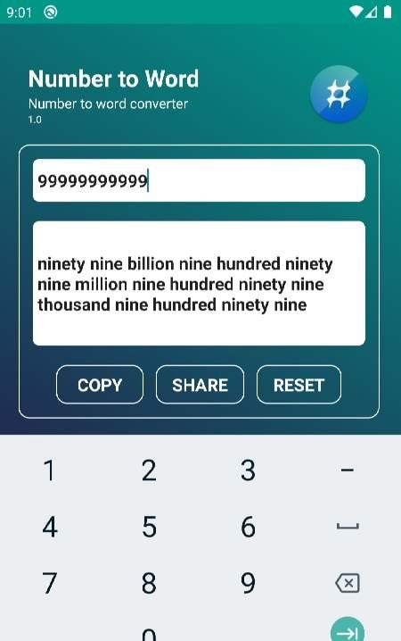 Number to word convert offline screenshot 2
