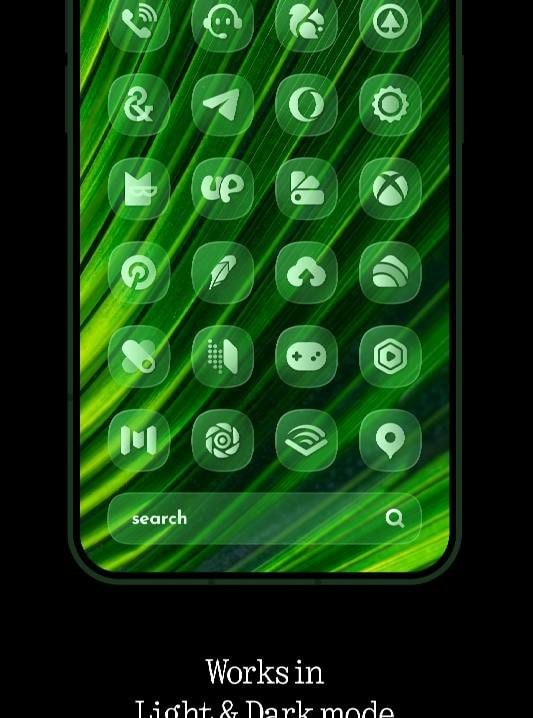 Glass Material You Icons screenshot 4