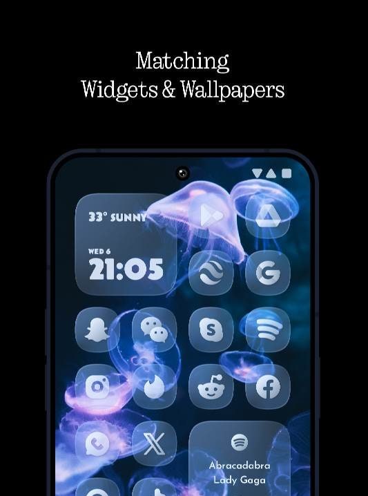 Glass Material You Icons screenshot 3