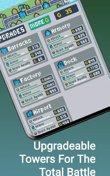 Pixel Commander - Tower War screenshot 4