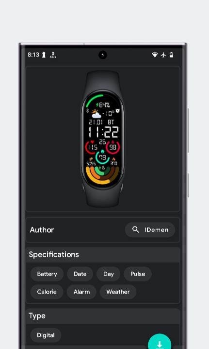 Mi Band 10 Watch Faces Screenshot 3