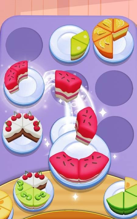 Cake Sort - Cake Sorting screenshot 1