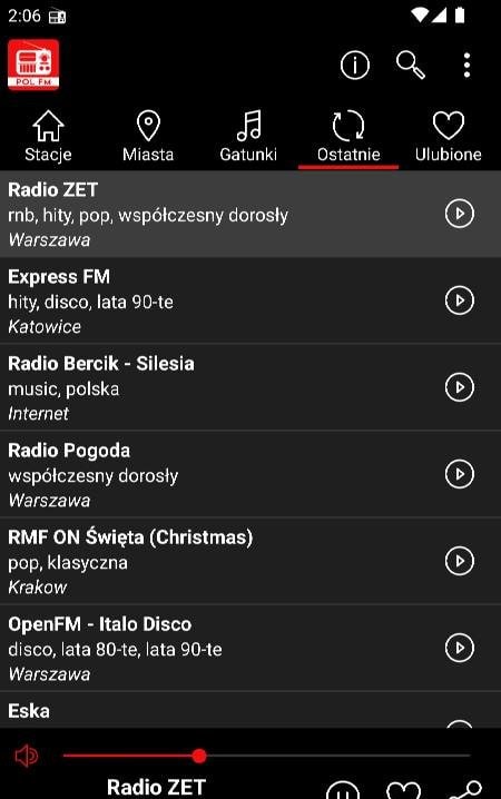 Radio Online Polska screenshot 3
