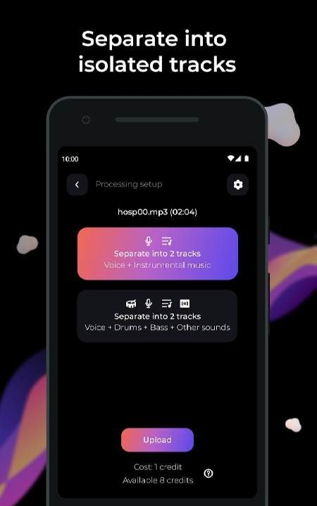 Vocal remover, music separator screenshot 3