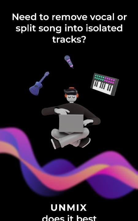 Vocal remover, music separator screenshot 1