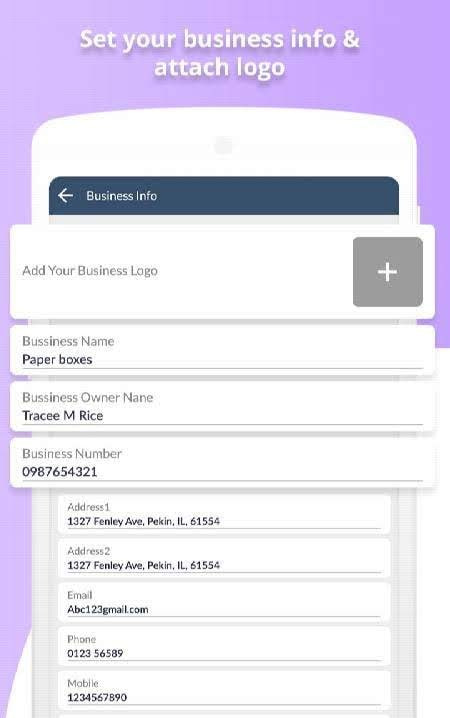 Free Invoice Generator and Estimate Maker screenshot 4