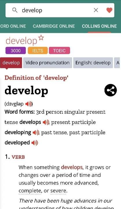 Advanced English Dictionary screenshot 2