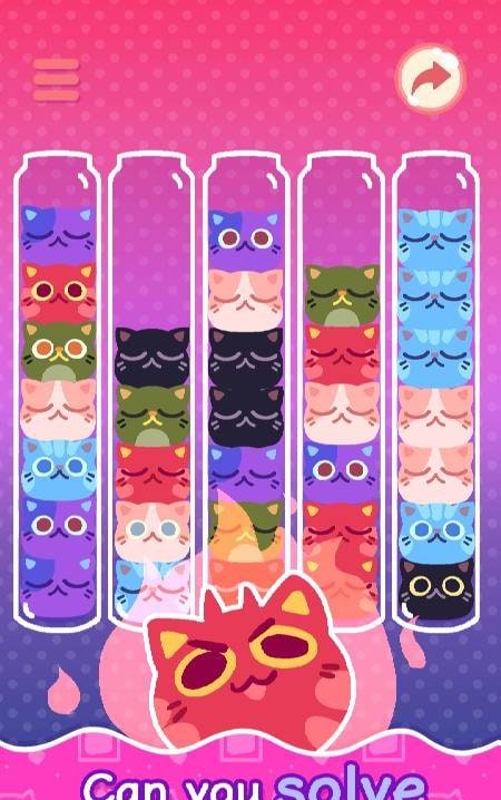 Meow MixUp: Sorting Puzzle gameplay screenshot 4