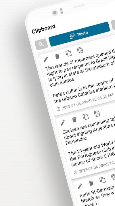 Clipboard - Copy & Paste screenshot 1