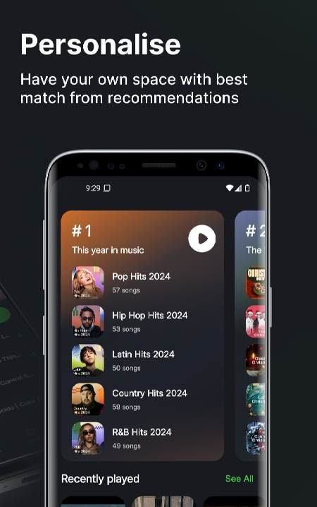 eTube - MP3 Music Player APP screenshot 3