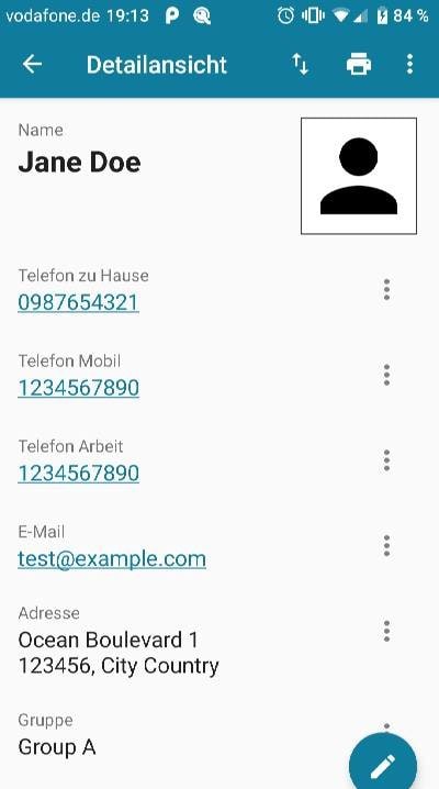 Customer Database screenshot 3