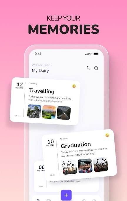 Diary Gratitude Journal App screenshot 1