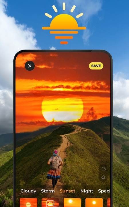 SkyPic Sky Photo Editor screenshot 2