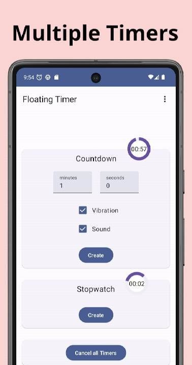 Floating Timer screenshot 1