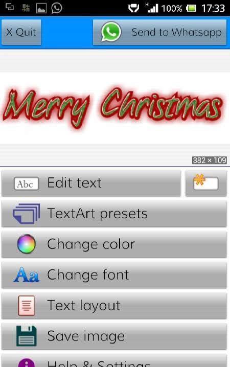 TextArt app screenshot 1