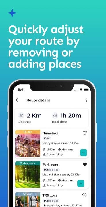 YOWAY: City walking routes screenshot 4